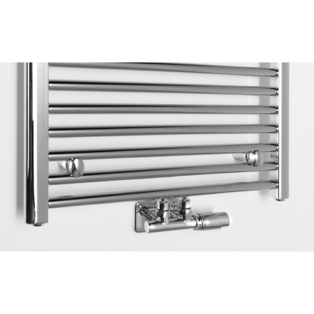 Aqualine ALYA grzejnik łazienkowy 600x1188mm podłączenie środkowe chrom LLS303