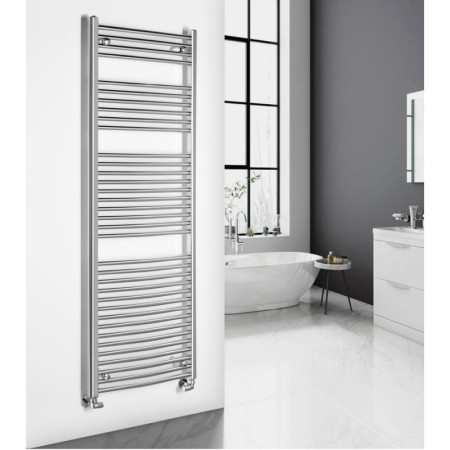 Aqualine ALYA grzejnik łazienkowy obły 600x1703mm chrom LLC205