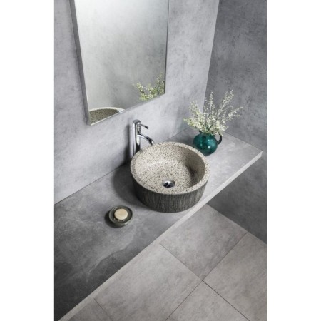 Sapho PRIORI umywalka ceramiczna nablatowa ? 41 cm granit PI035