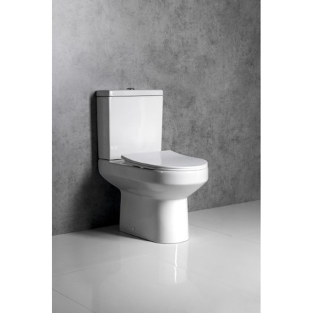 Aqualine VERMET kompakt WC odpływ pionowy/poziomy biały VR038