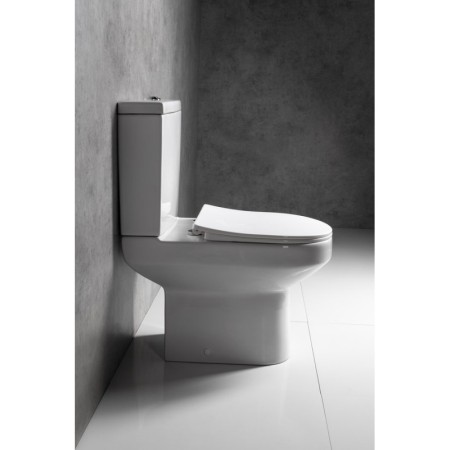 Aqualine VERMET kompakt WC odpływ pionowy/poziomy biały VR038