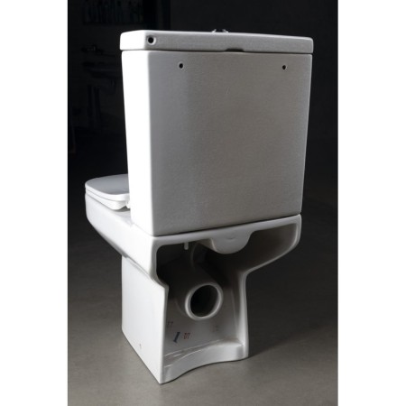 Aqualine VERMET kompakt WC odpływ pionowy/poziomy biały VR038