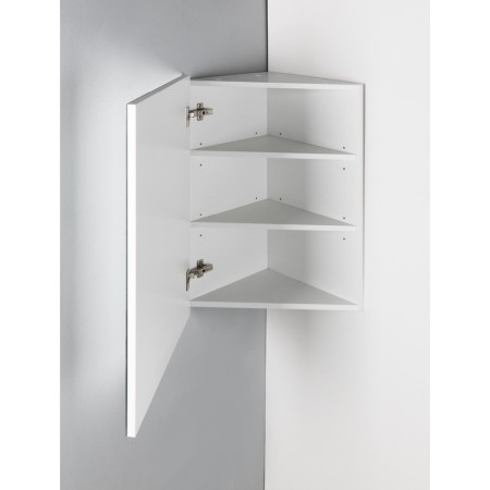 Aqualine ZOJA/KERAMIA FRESH szafka narożna z lustrem 35x78x35cm biały 50352