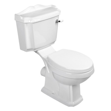 Aqualine ANTIK kompakt WC + deska WC biały AK107-01