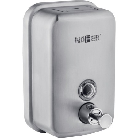 NOFER Dozownik mydła w płynie 600ml stal nierdzewna mat 03001.06.S