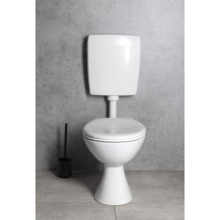 CREAVIT Kompakt WC przycisk 4.5/6l odpływ poziomy biały TP3306