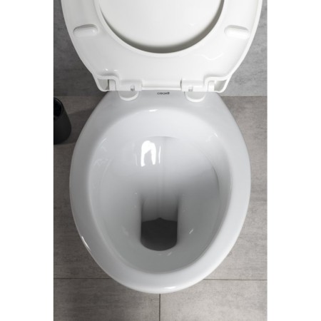 CREAVIT Kompakt WC przycisk 4.5/6l odpływ pionowy biały TP3406