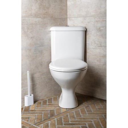 Aqualine CLIFTON kompakt WC narożny mechanizm spłukujący 3/6l odpływ poziomy biały FS1PK
