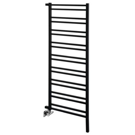 Sapho METRO SPACE grzejnik ścianka przedziałowa 550x1430 mm czarny mat IR438B