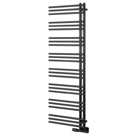 Aqualine POSEIDON grzejnik łazienkowy 450x1540mm czarny mat PS415B