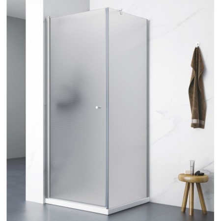 Aqualine PILOT kabina prysznicowa 800x800 mm szkło Brick PT080-01
