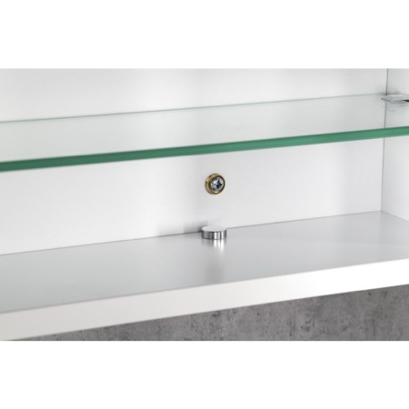 Bruckner NEON szafka z lustrem podwójne lustro 600x665mm biała 501.200.0
