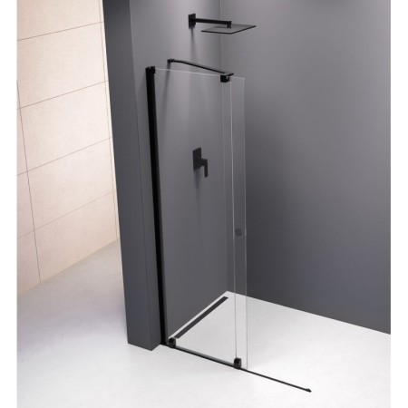 Polysan MODULAR SHOWER drzwi przesuwne 1600 mm czarny MS5-160B