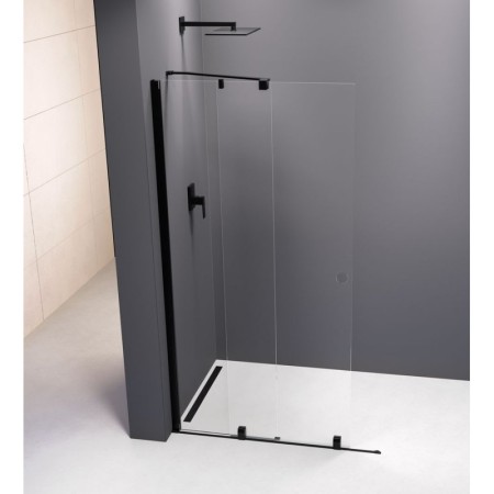 Polysan MODULAR SHOWER drzwi przesuwne 1600 mm czarny MS5-160B