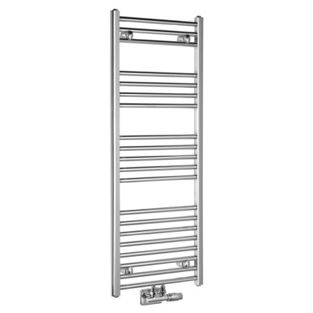 Aqualine ALYA grzejnik łazienkowy 400x1188mm podłączenie środkowe chrom LLS308