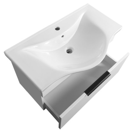 Aqualine AKIRA szafka umywalkowa 74.5x42x34cm biały AK280