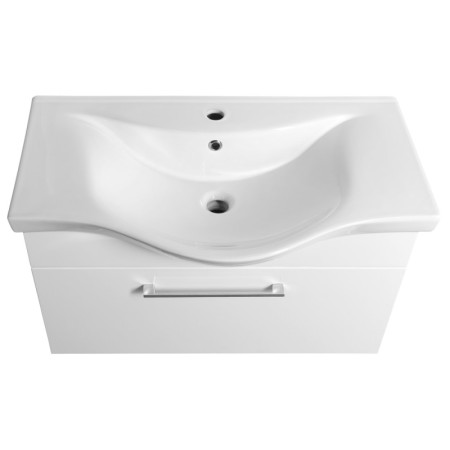 Aqualine AKIRA szafka umywalkowa 74.5x42x34cm biały AK280