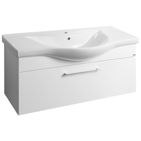Aqualine AKIRA szafka umywalkowa 96x42x34cm biały AK210