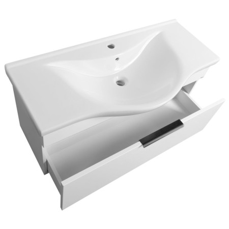 Aqualine AKIRA szafka umywalkowa 96x42x34cm biały AK210