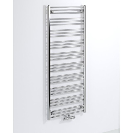 Bruckner ALBRECHT grzejnik 600x1570mm podłączenie środkowe chrom 600.118.1