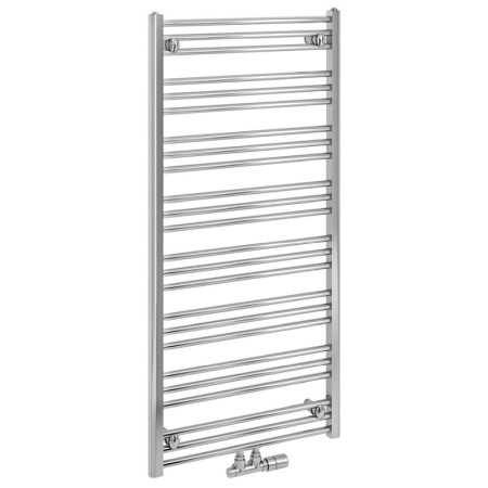 Bruckner ALBRECHT grzejnik 600x1250mm podłączenie środkowe chrom 600.117.1
