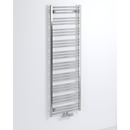 Bruckner ALBRECHT grzejnik 500x1570mm podłączenie środkowe chrom 600.115.1