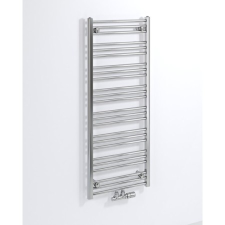 Bruckner ALBRECHT grzejnik 500x1250mm podłączenie środkowe chrom 600.114.1