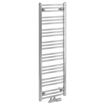 Bruckner ALBRECHT grzejnik 400x1250mm podłączenie środkowe chrom 600.112.1
