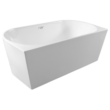 Aqualine TAJO wanna przyścienna stojąca 180x80cm biały E1990