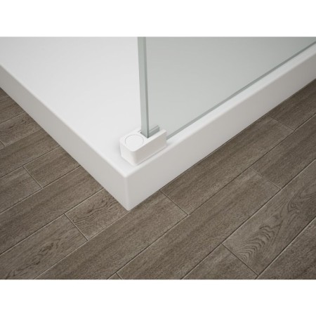 Polysan ESCA WHITE MATT jednoczęściowa kabina przysznicowa Walk-In montaż przy ścianie szkło Marron 1200 mm ES1512-03