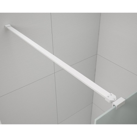 Polysan ESCA WHITE MATT jednoczęściowa kabina przysznicowa Walk-In szkło czyste 1000 mm ES1010-07
