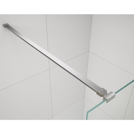 Polysan ESCA CHROME jednoczęściowa kabina przysznicowa Walk-In szkło Marron 1300 mm ES1513-05