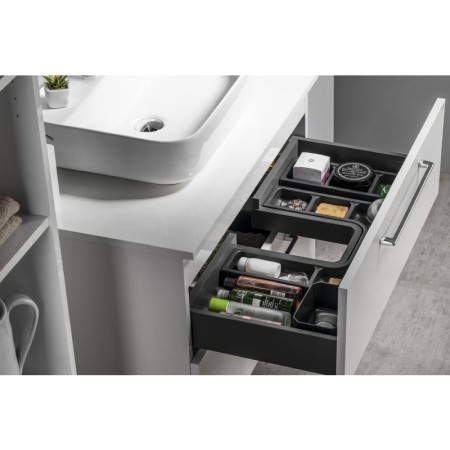 Sapho CIRASA szafka pod umywalkę 798x52x46cm agila strip CR801-4343S