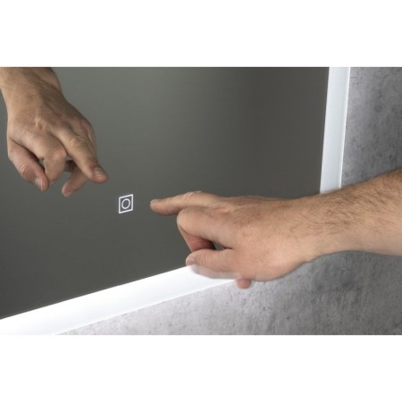 Aqualine FAGO lustro z podświetleniem LED 60x80cm czujnik dotykowy ściemnialne FA060