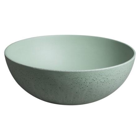 Sapho FORMIGO umywalka betonowa nablatowa średnia 39cm zielony FG323