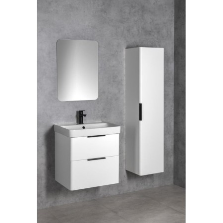 Aqualine DENEB szafka wysoka 31x150x35cm L/P biały mat DN180