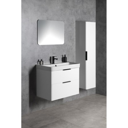 Aqualine DENEB szafka umywalkowa 773x55x43.5cm biała mat DN280