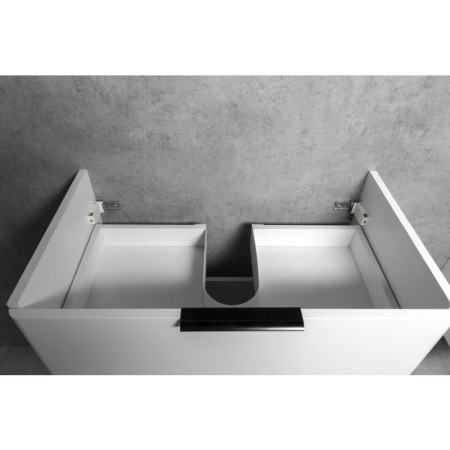 Aqualine DENEB szafka umywalkowa 773x55x43.5cm biała mat DN280