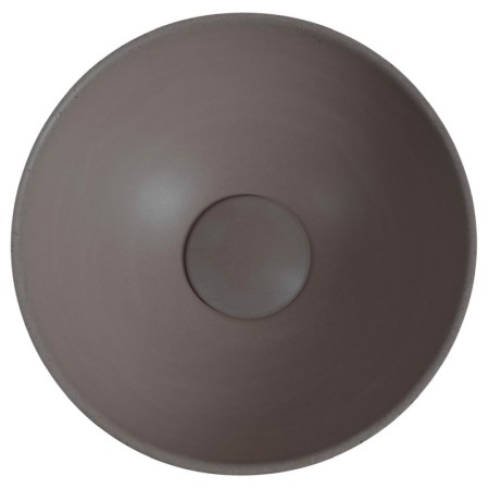 Sapho MINOR umywalka betonowa nablatowa średnica 26cm ciemny brąz MR26015