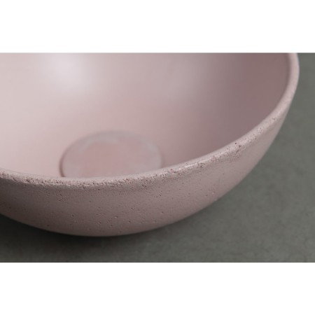 Sapho MINOR umywalka betonowa nablatowa średnica 26cm różowy MR26021