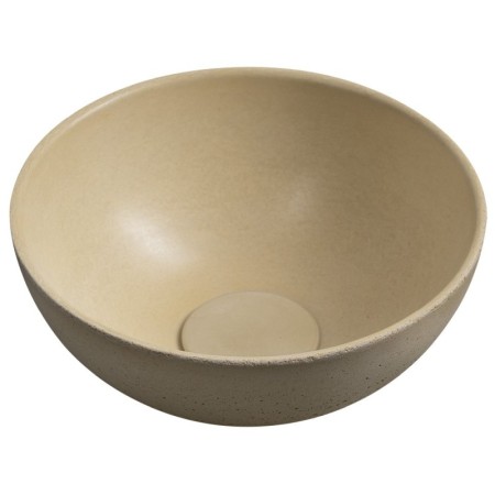 Sapho MINOR umywalka betonowa nablatowa średnica 26cm żółty MR26022