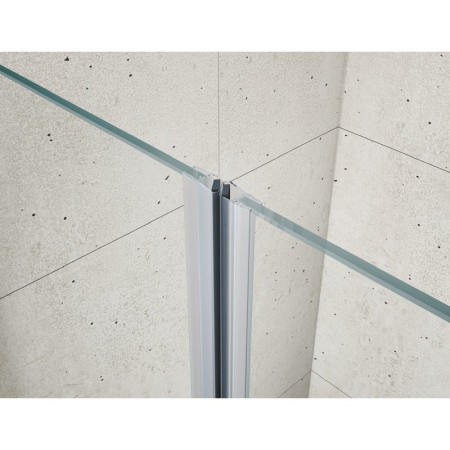 Gelco LORO drzwi prysznicowe dwuskrzydłowe 1200mm szkło czyste GN4312