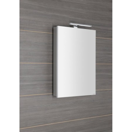 Sapho GRETA szafka z lustrem z oświetleniem LED 50x70x14cm biały mat GR050-0031