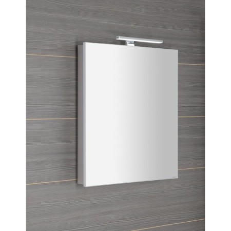 Sapho GRETA szafka z lustrem oświetlenie LED 60x70x14cm biały mat GR060-0031