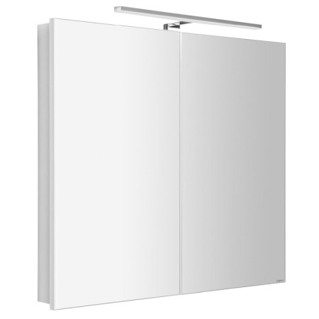 Sapho GRETA szafka z lustrem oświetlenie LED 81x70x14cm biały mat GR080-0031
