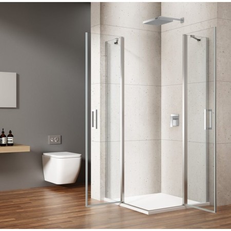 Gelco LORO kabina prysznicowa wejście z rogu 1000x900 mm GN4810-03