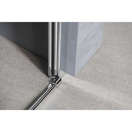Aqualine Pilot drzwi prysznicowe obrotowe 1000mm szkło Brick PT100W