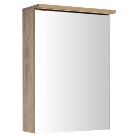 Aqualine Kawa Strip szafka z lustrem oświetlenie Led 50x70x22cm dąb emporio WGL35S