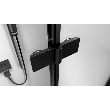 Polysan Zoom Black kabina prysznicowa 800x800mm wejście z rogu ZL4815BL-02