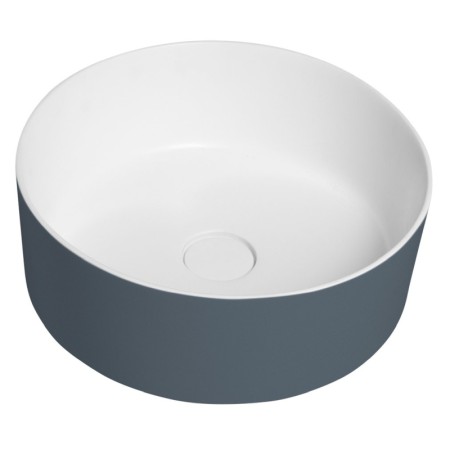Sapho Thin umywalka nablatowa ?38 cm siena/biały mat WN548-42